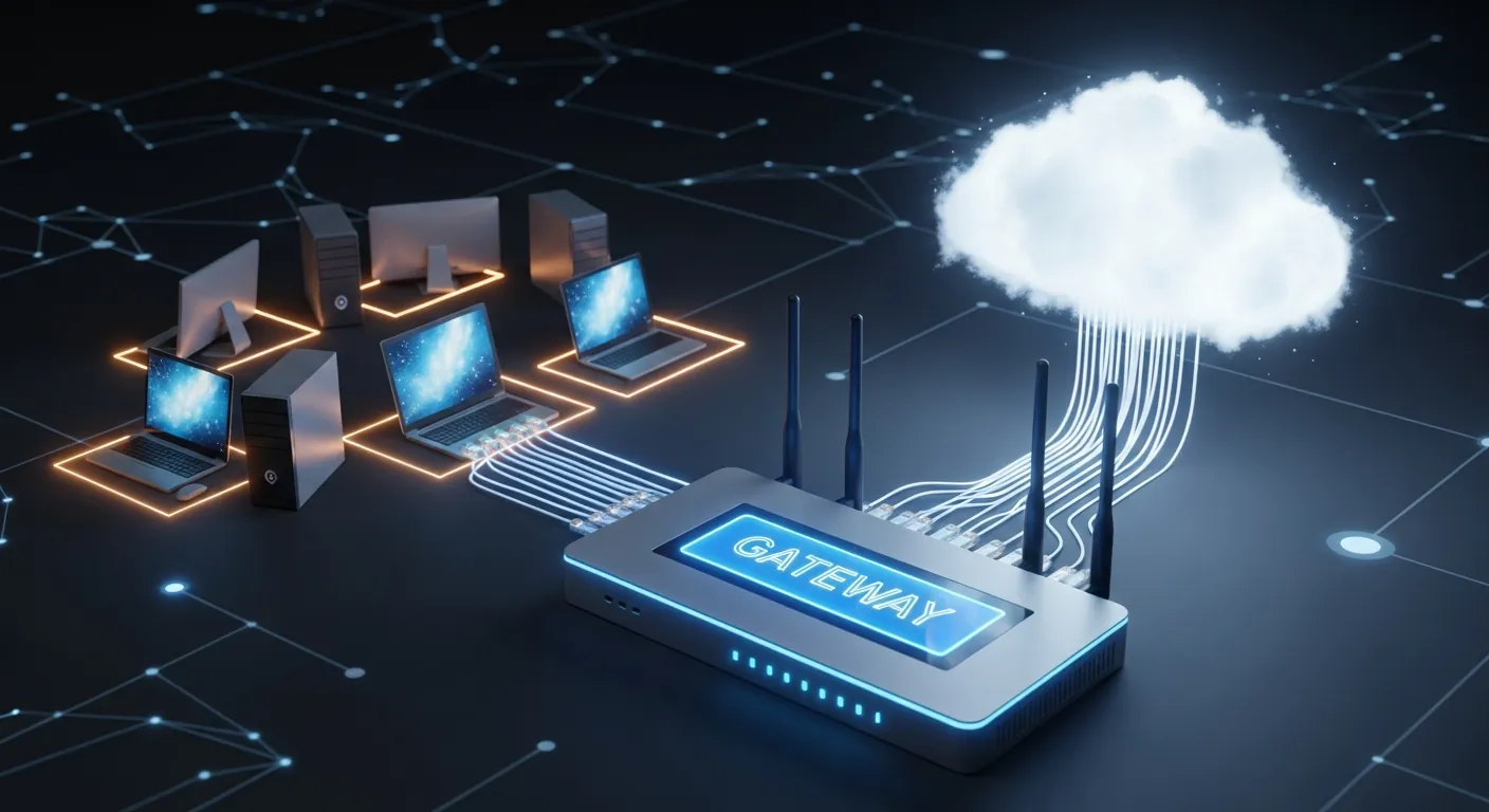 O que é gateway padrão em redes locais