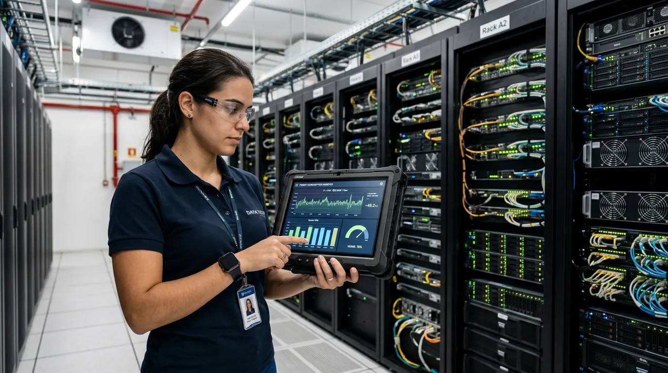 Operação de data center de hiperescala