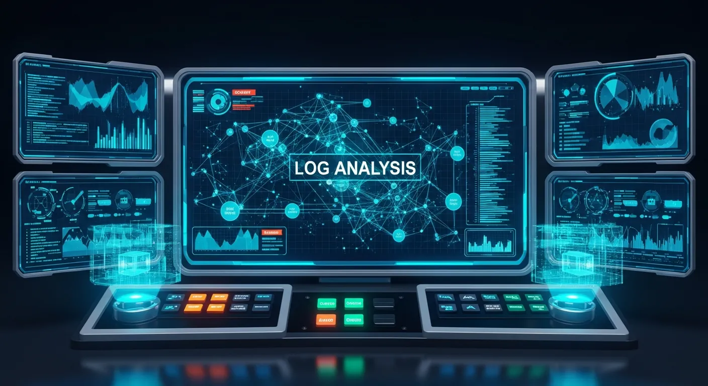 Painel de monitoramento de logs de rede