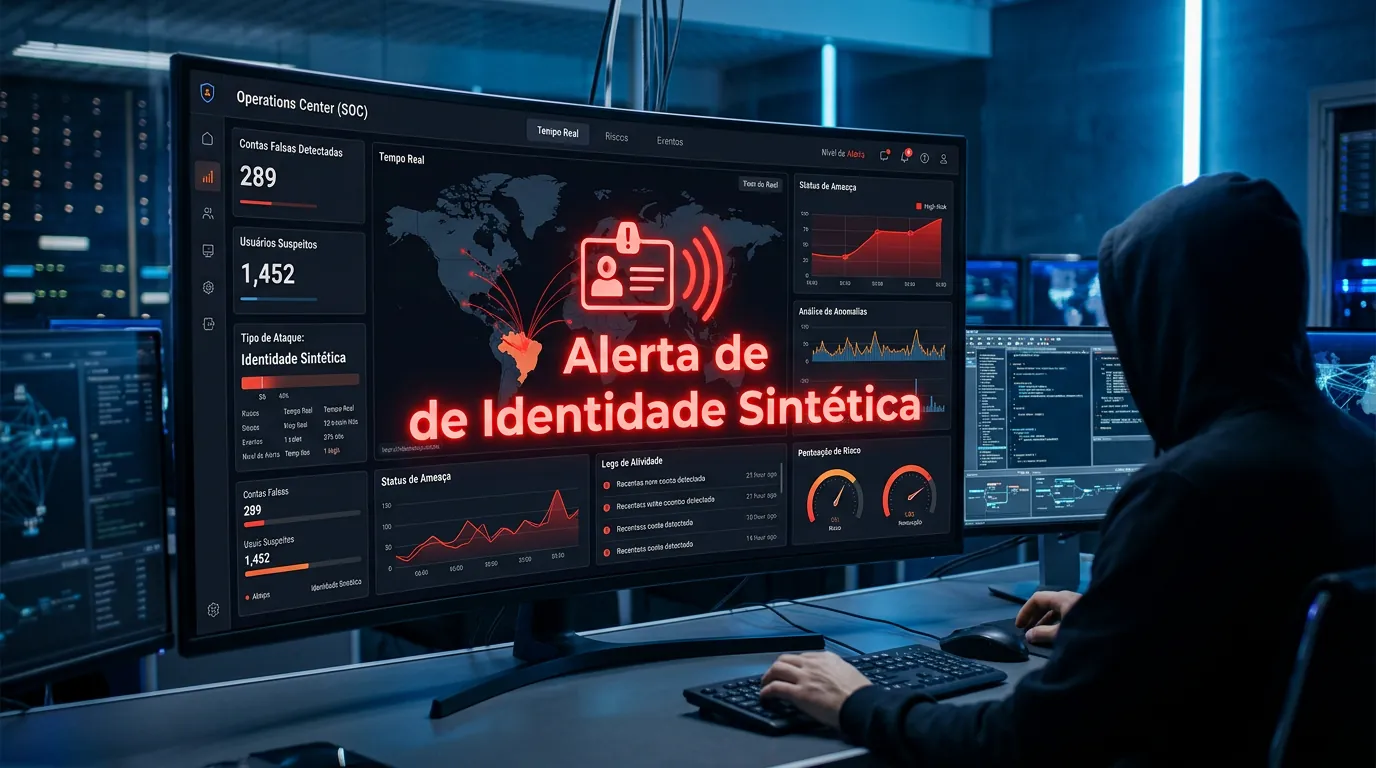 Painel de monitoramento de ameaças de IA