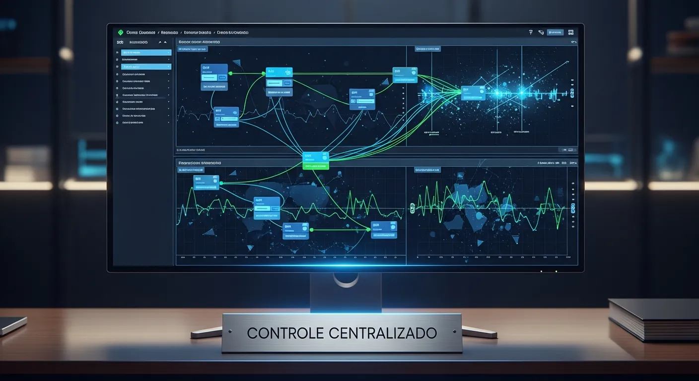Painel de controle SDN