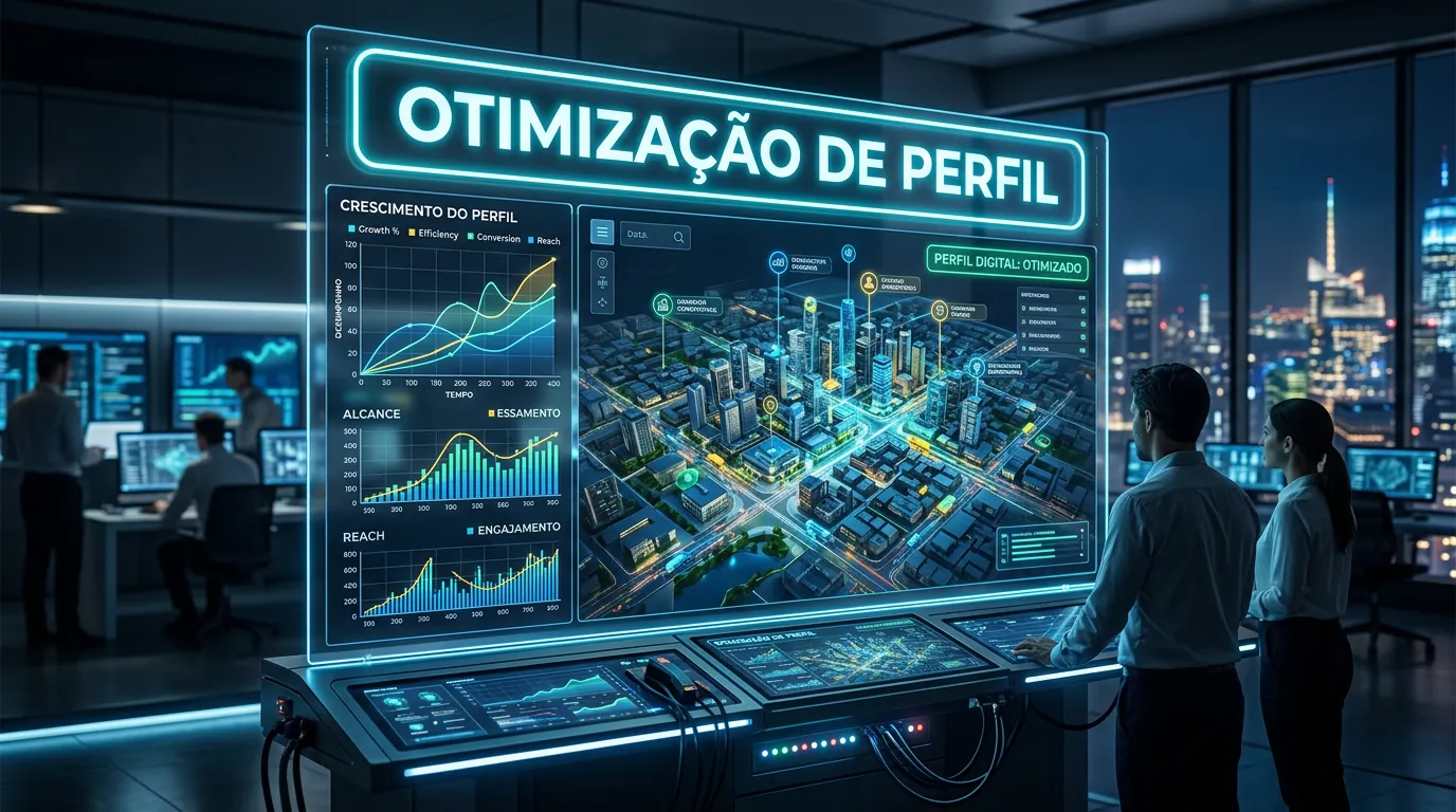 Painel de dados de otimizacao do Google Meu Negocio
