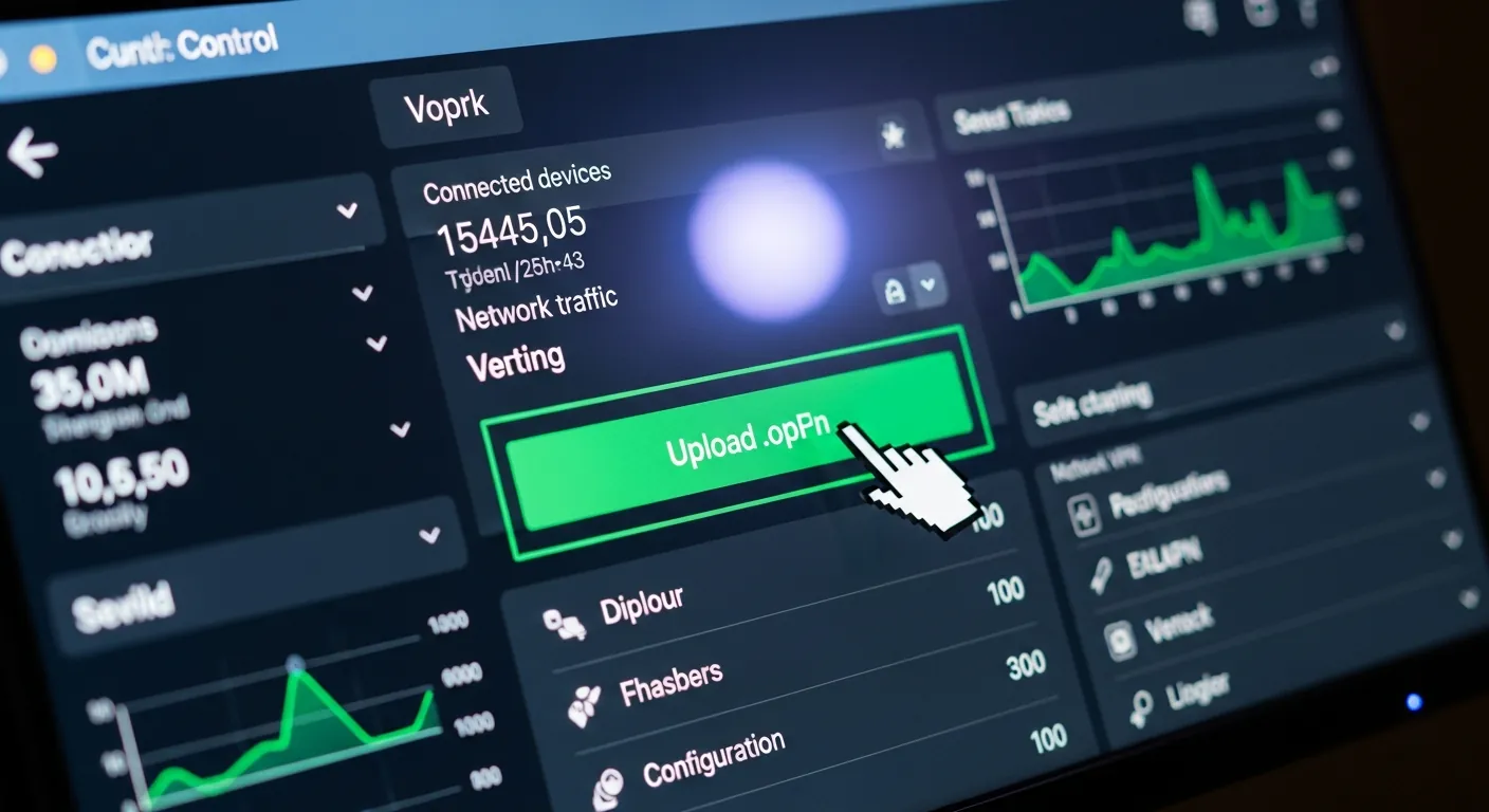 Interface web de configuração de roteador