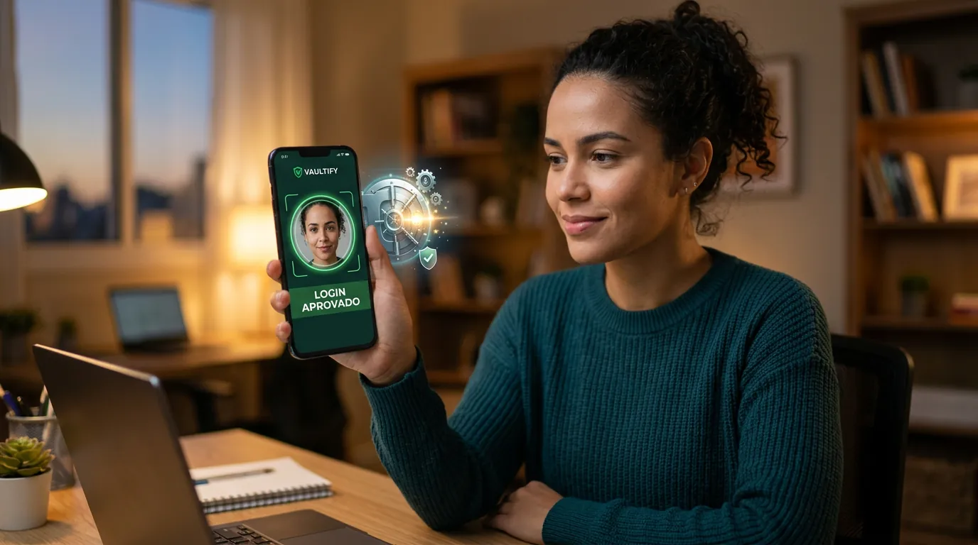 Autenticação por biometria facial