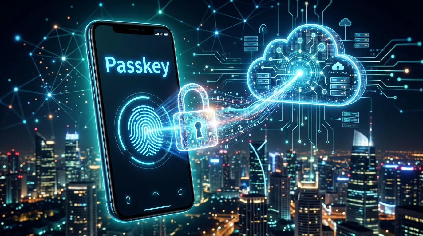 Como a criptografia assimétrica das passkeys funciona