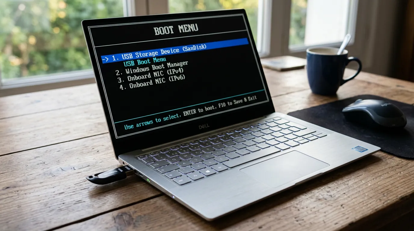 Pendrive de boot rodando MemTest86