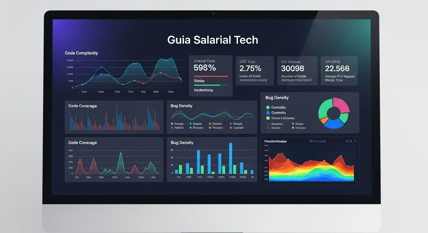 Dashboard com pesquisa de salários de tecnologia