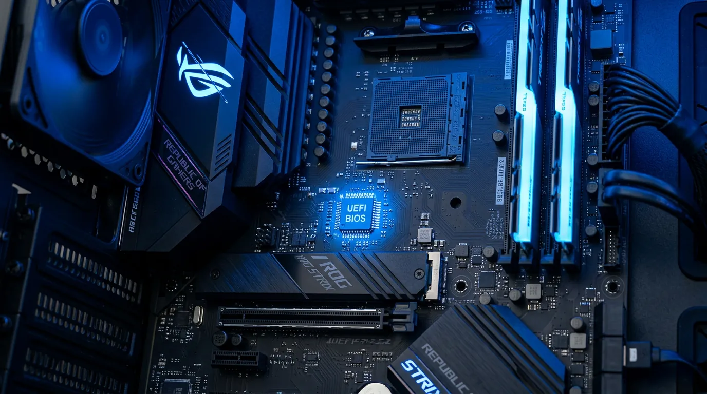 Chip UEFI em placa-mãe
