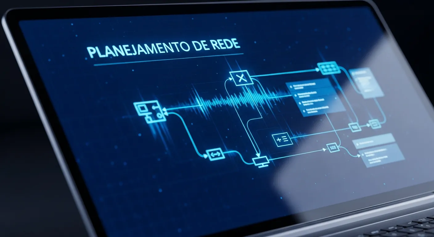 Diagrama de planejamento de rede
