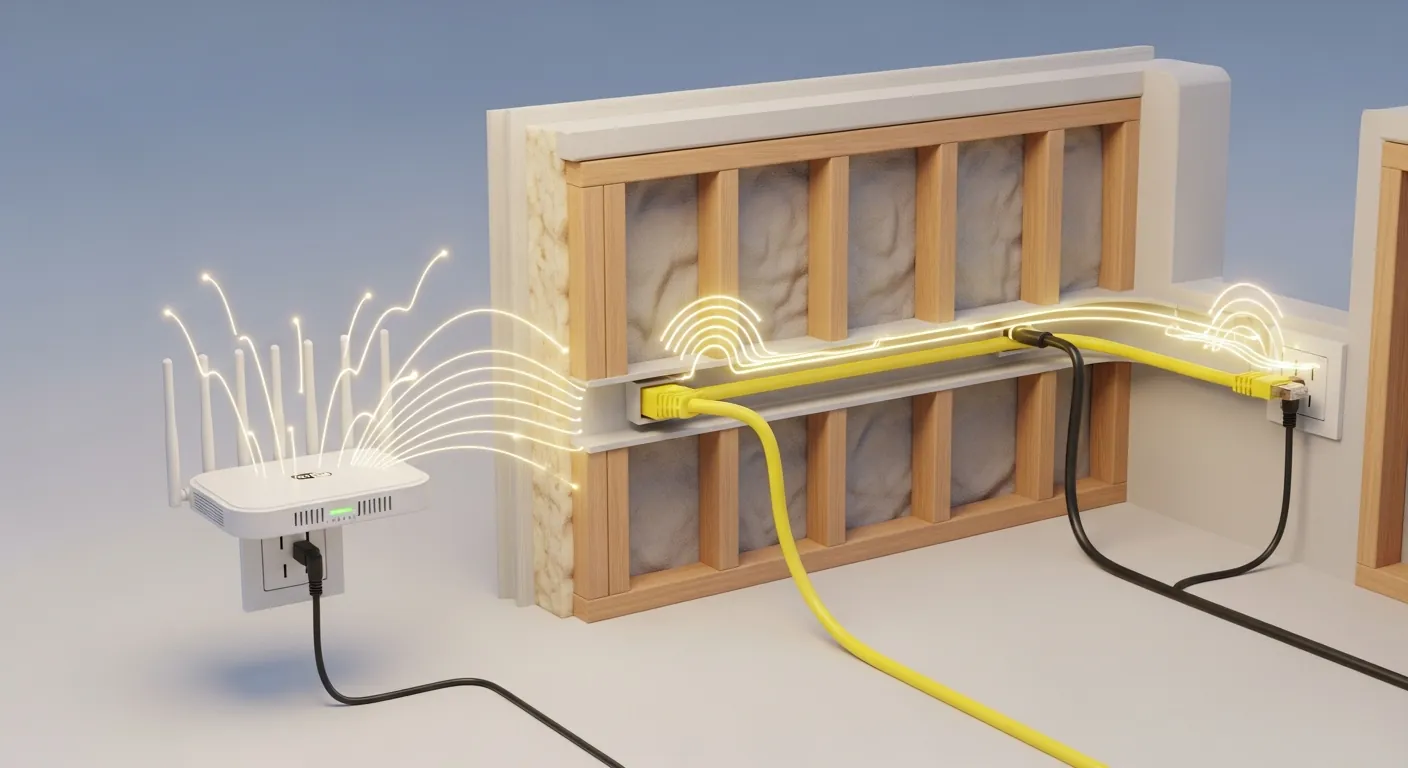 Como funciona o adaptador Powerline na rede eletrica