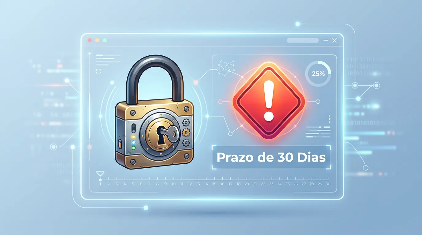 Prazo de carência de 30 dias para recuperar conta do Instagram em exclusão