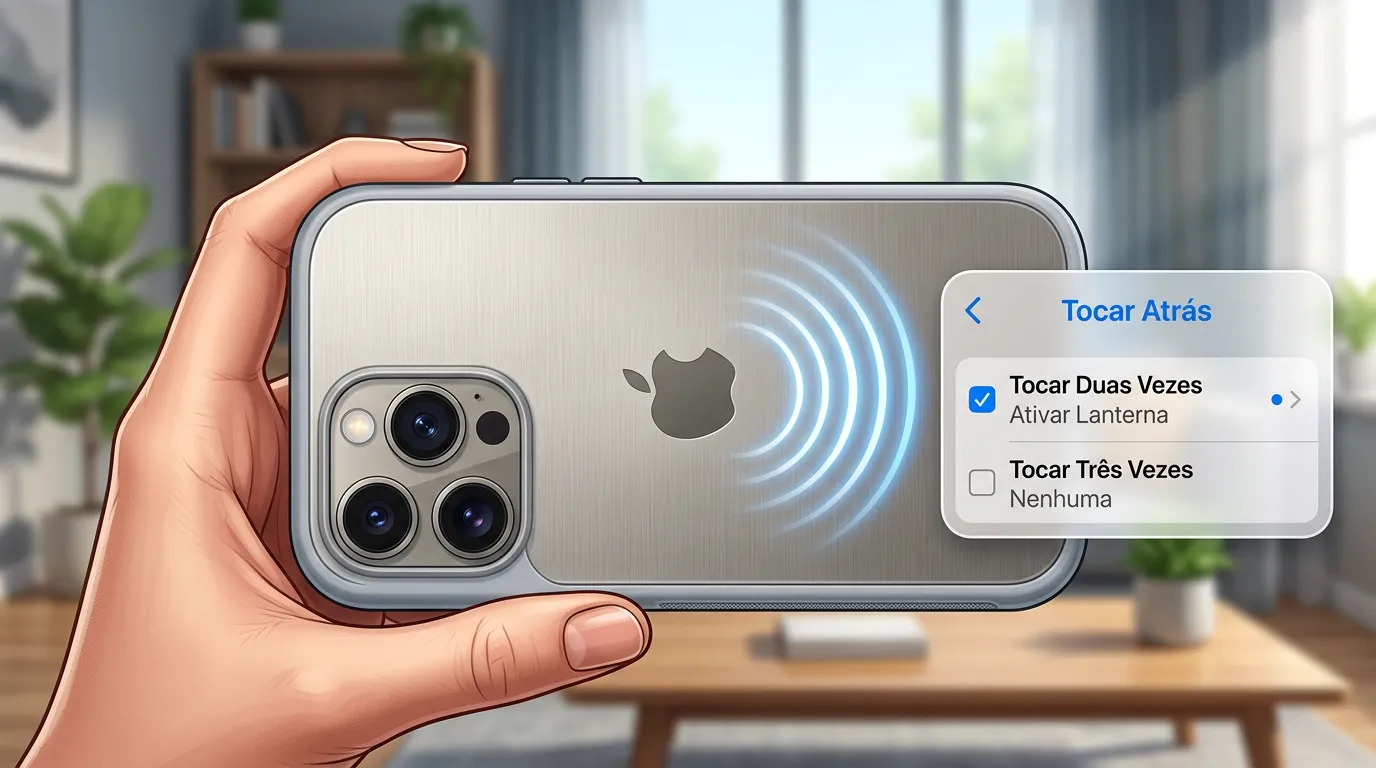 Como configurar o recurso Tocar Atrás no iPhone para tirar print