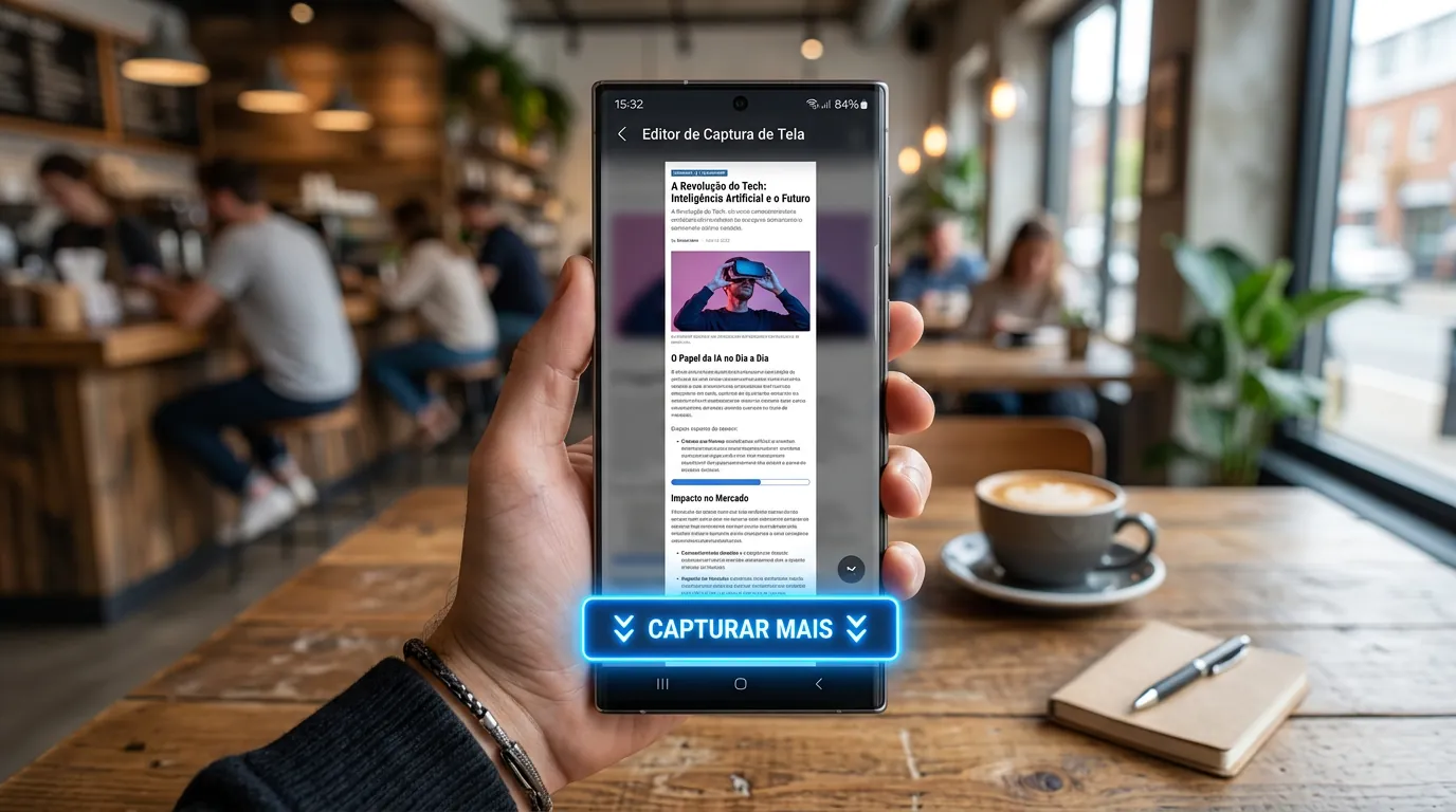 Como tirar print da página inteira com rolagem no celular