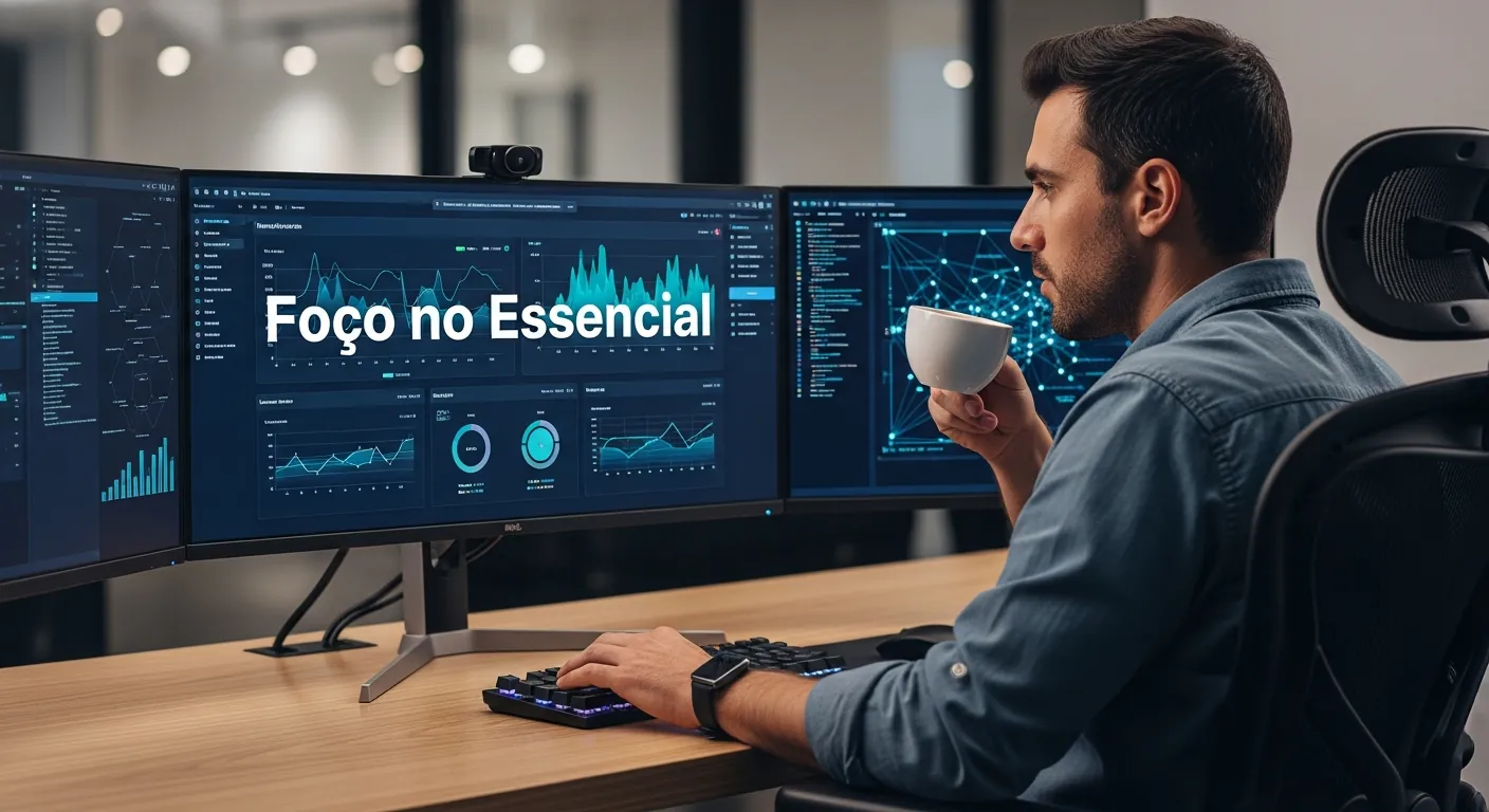 Profissional de tecnologia focado em curadoria de conteúdo