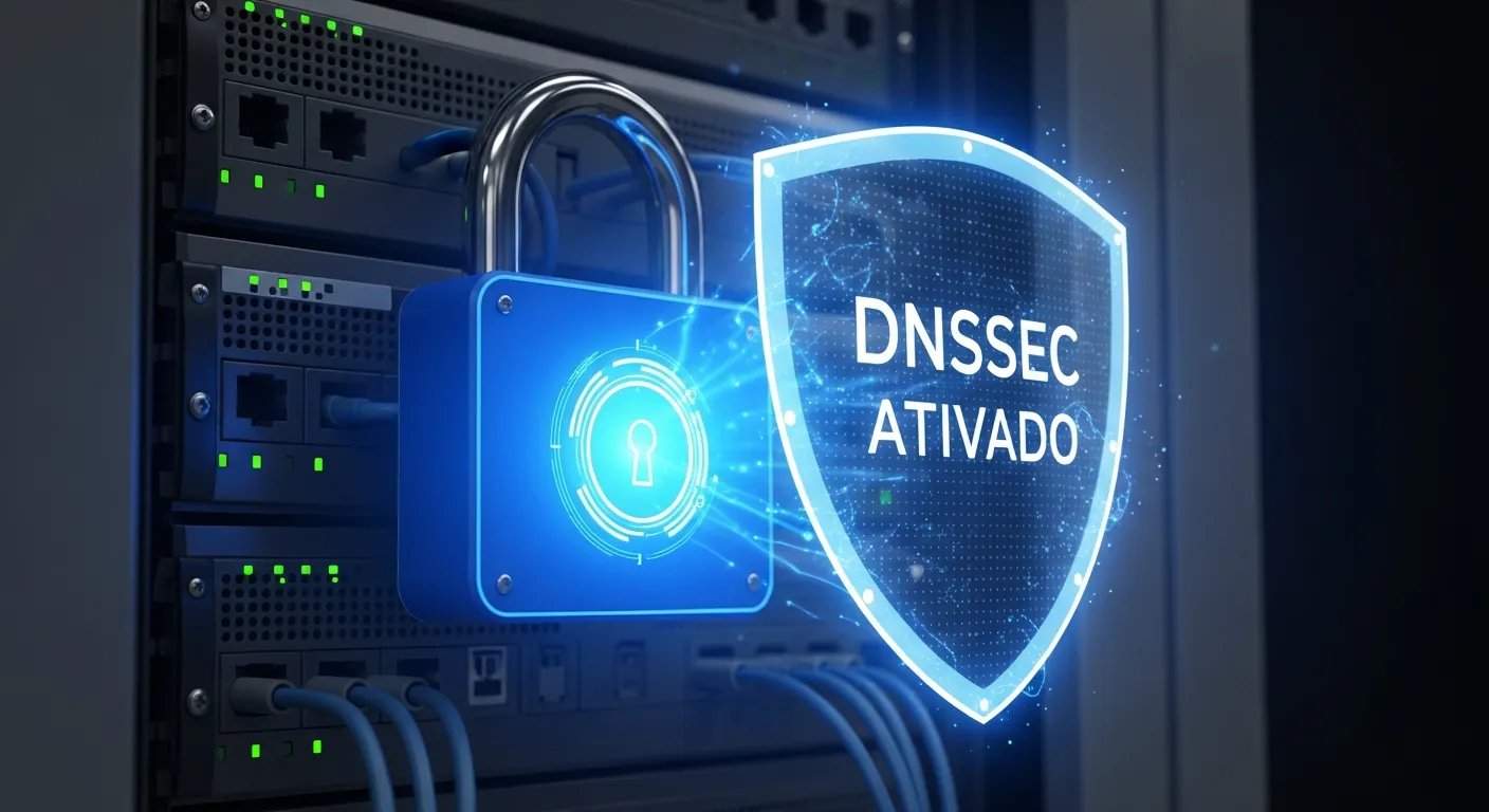 Servidor protegido por DNSSEC