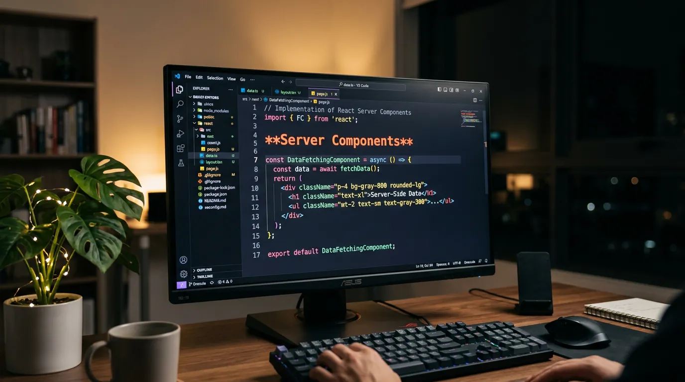 Código React Server Components