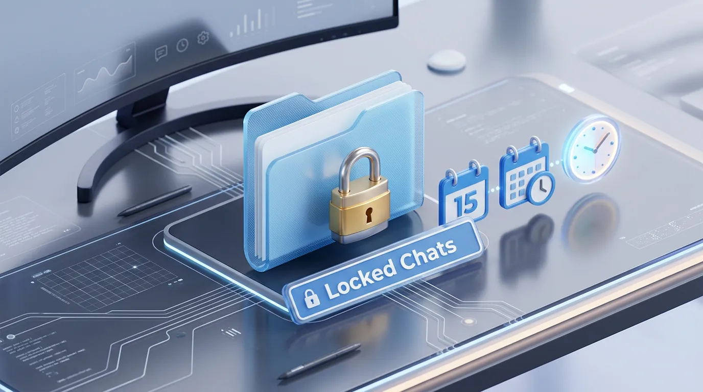 Recursos de produtividade e Locked Chats no ChatGPT Grátis em 2026