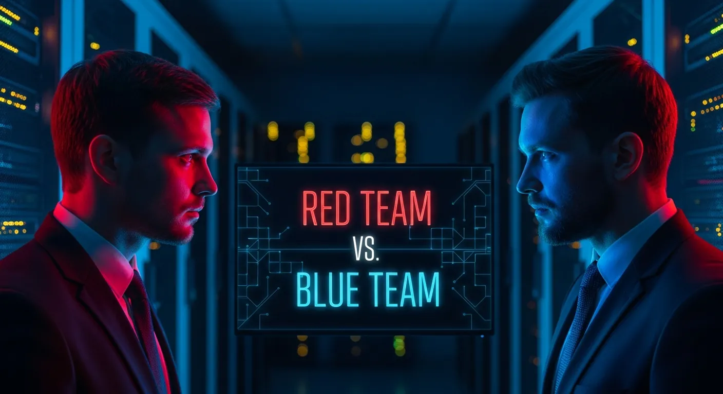 Red Team e Blue Team em ciberseguranca