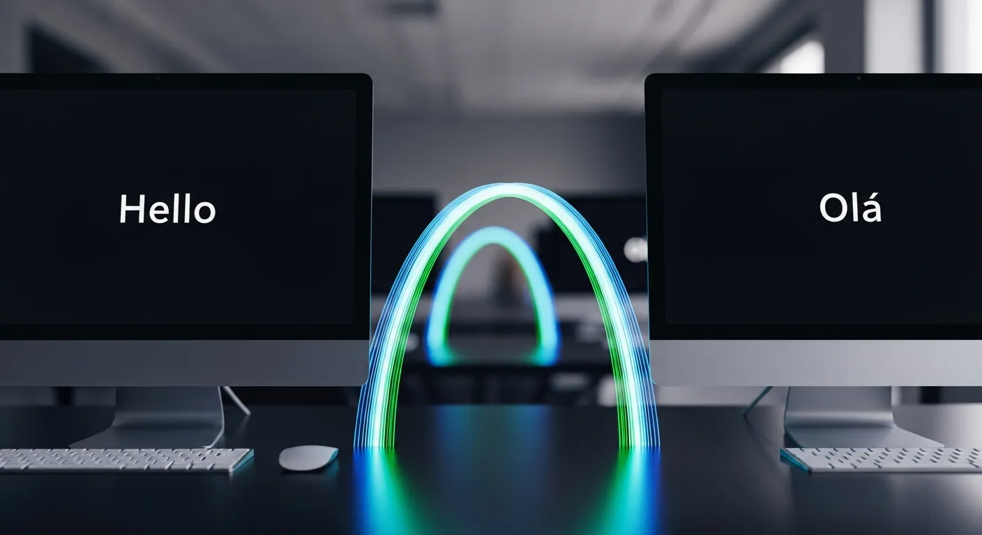 Protocolos de rede traduzindo dados entre computadores