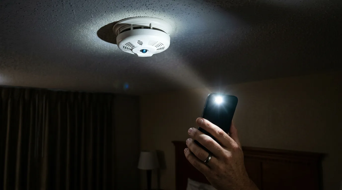 Como procurar câmera escondida com a lanterna do celular