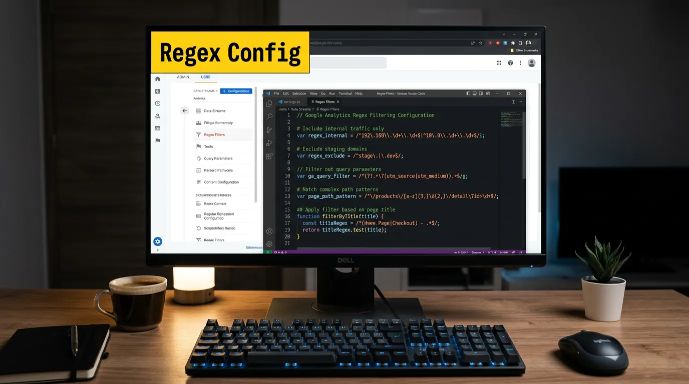 Configuração de Regex no GA4