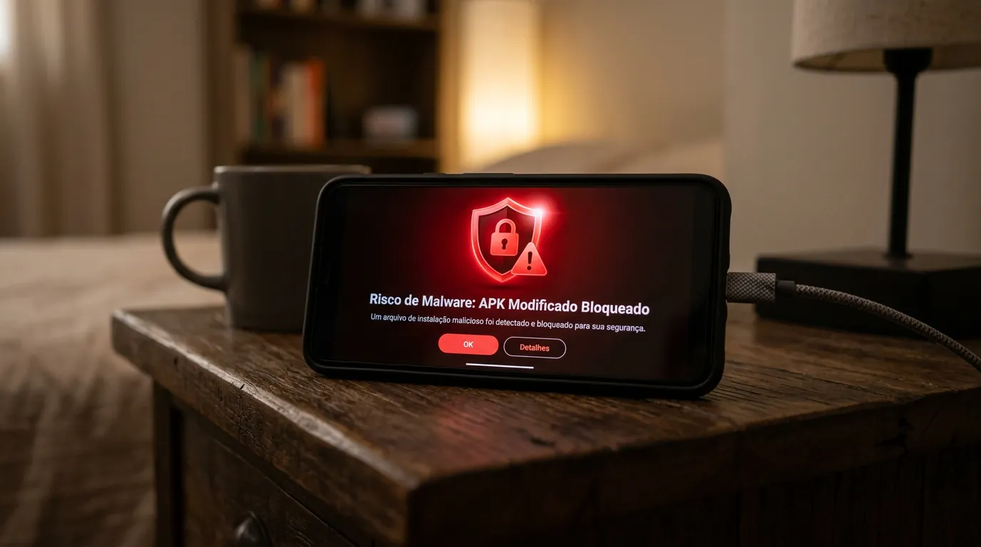 Riscos de usar conversores de música e APKs modificados no celular