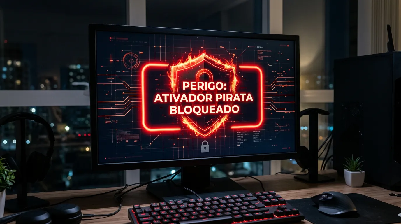 Riscos de segurança ao usar ativadores piratas como KMSpico no Office