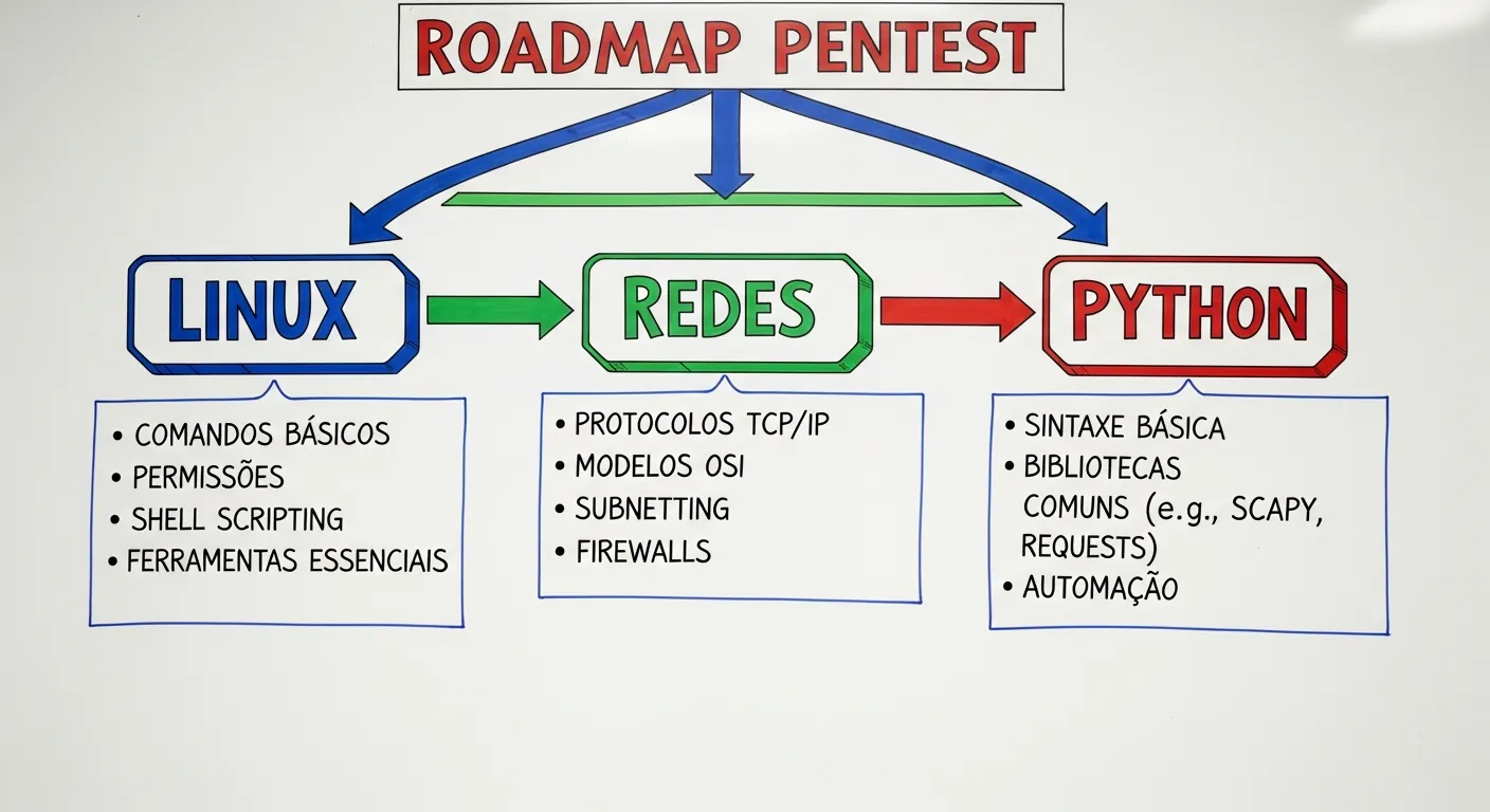 Roadmap de estudos para pentester