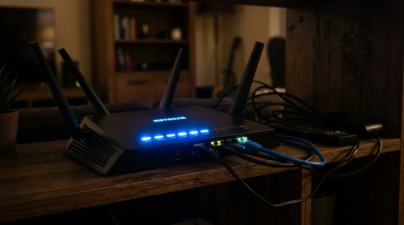 Roteador Wi-Fi com suporte a Dual Stack