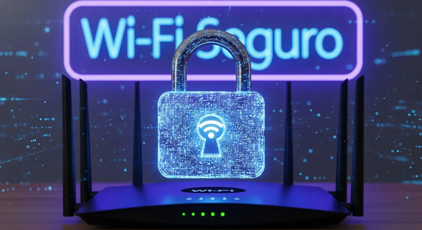 Roteador seguro com criptografia WPA3