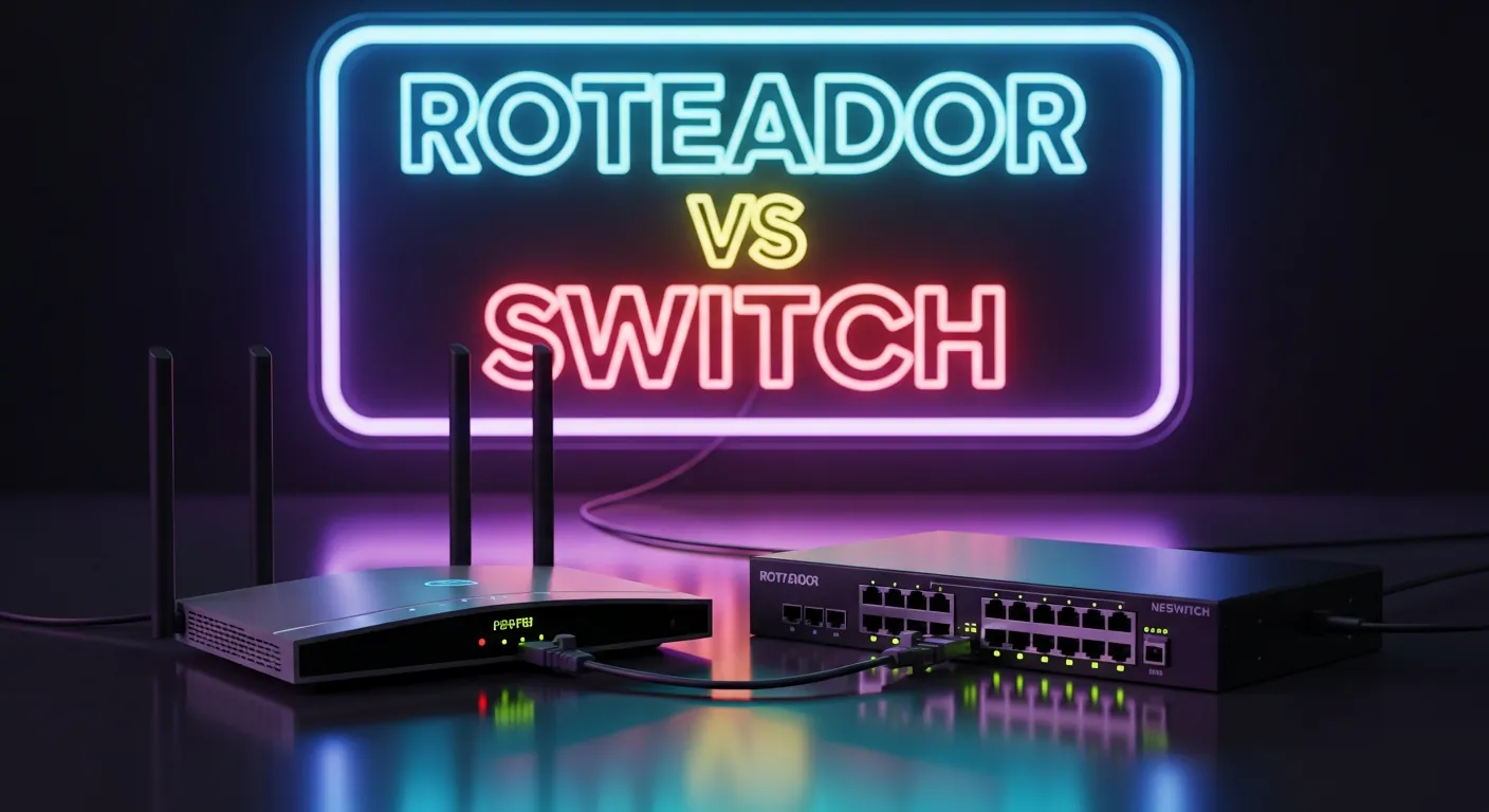 Diferença entre roteador e switch