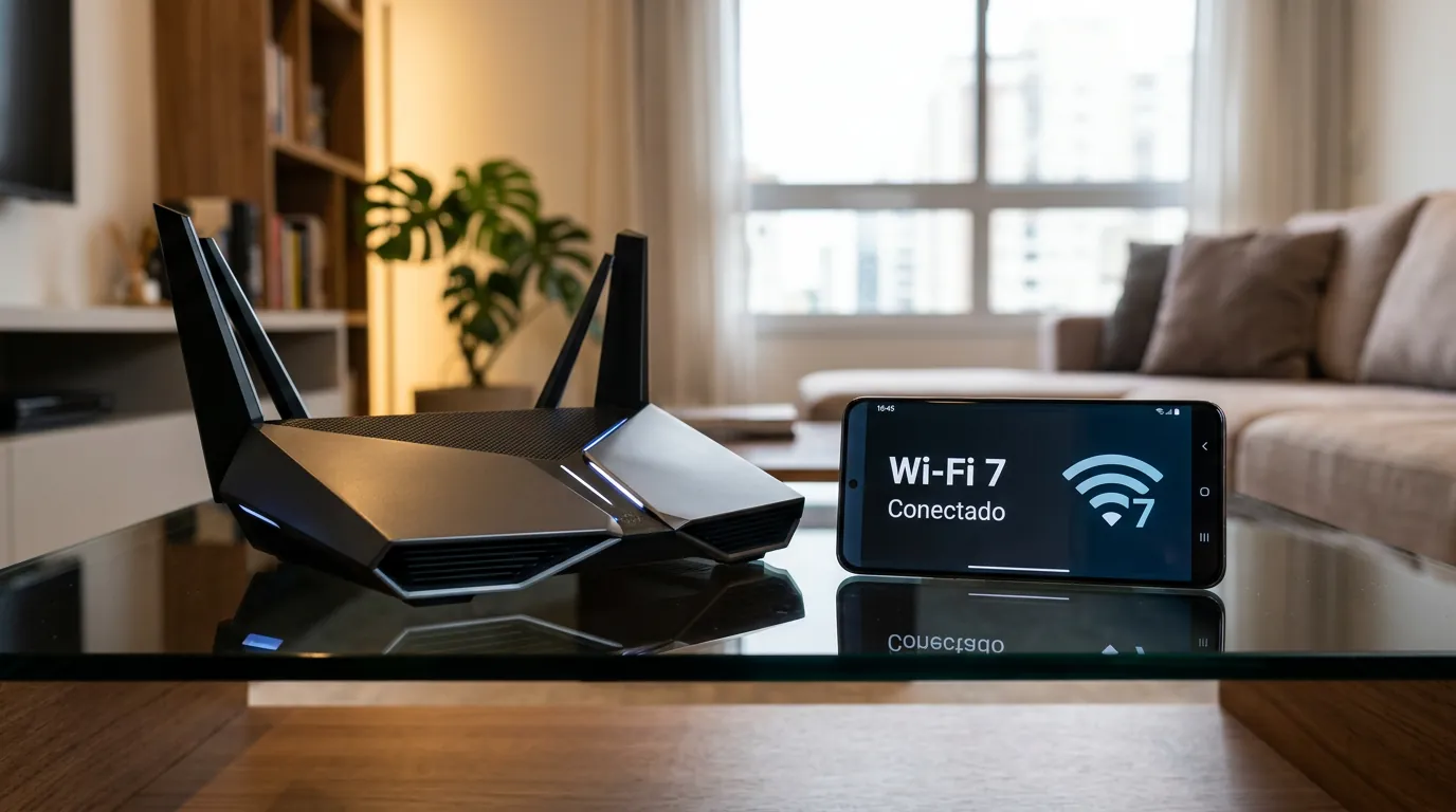 Roteador Wi-Fi 7 de última geração