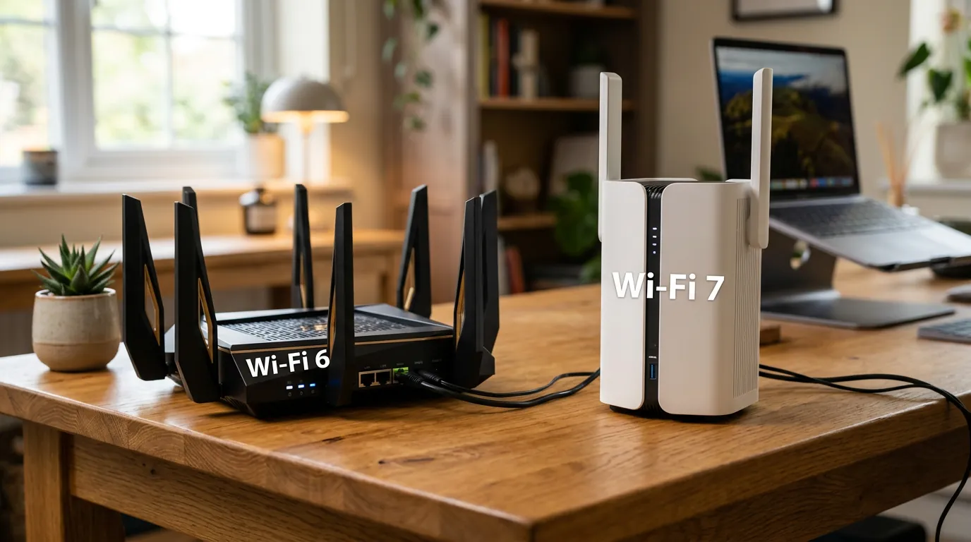 Roteadores Wi-Fi 6 e Wi-Fi 7