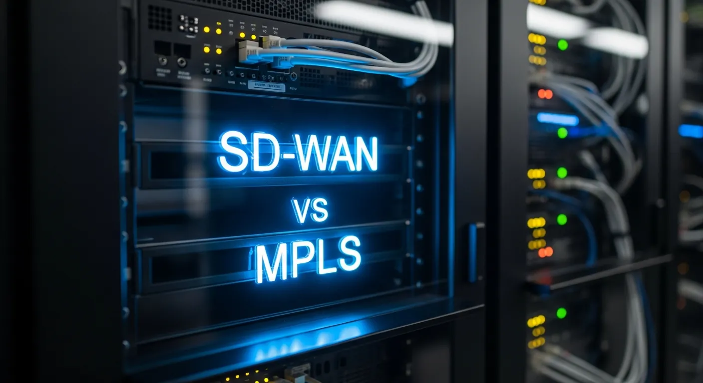 Comparativo SD-WAN vs MPLS em Data Center