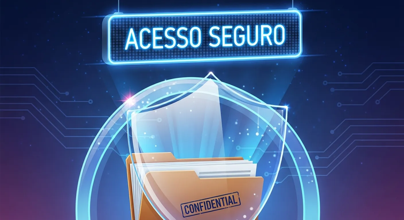 Alt Text: Segurança no compartilhamento de arquivos em rede