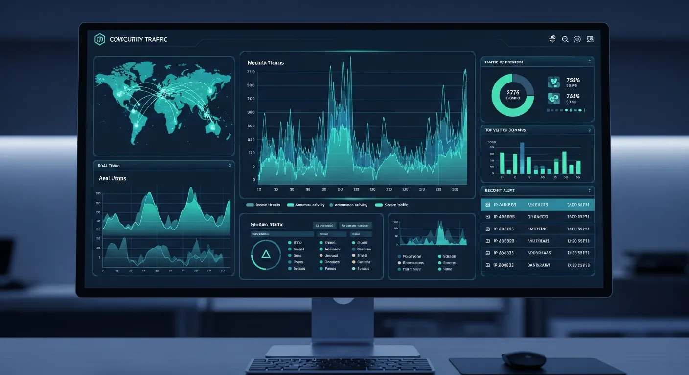 Alt Text: Painel de monitoramento de segurança web OWASP Top 10