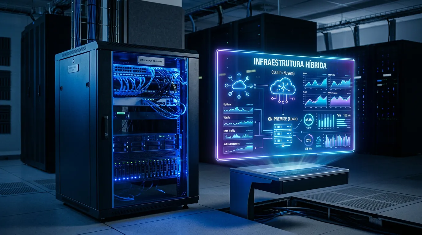 Servidor físico e computação em nuvem