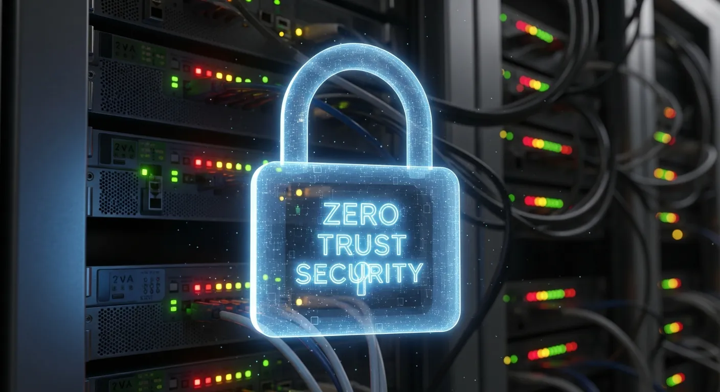 Servidor corporativo com segurança Zero Trust