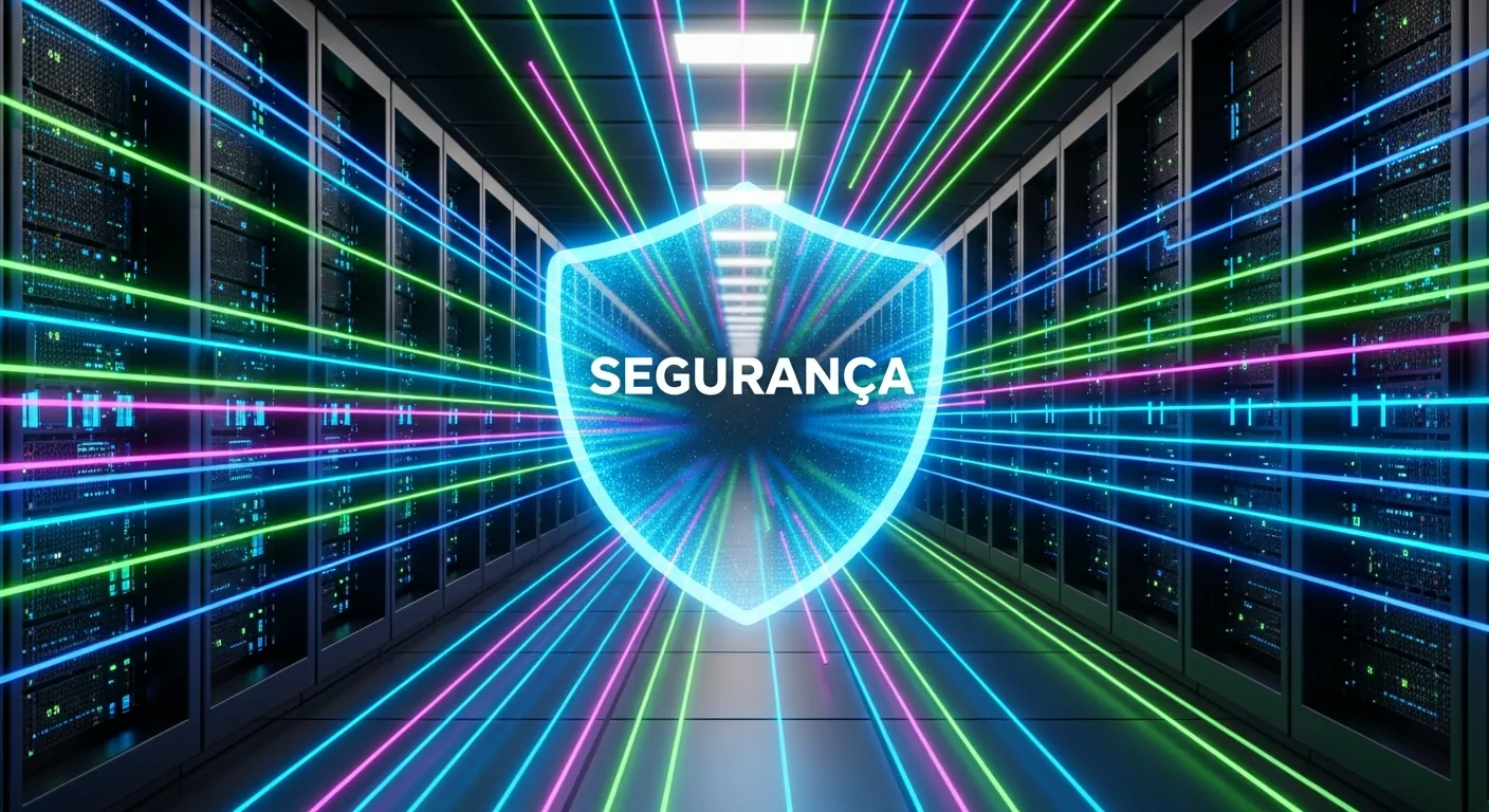 Servidores conectados com foco em segurança de rede