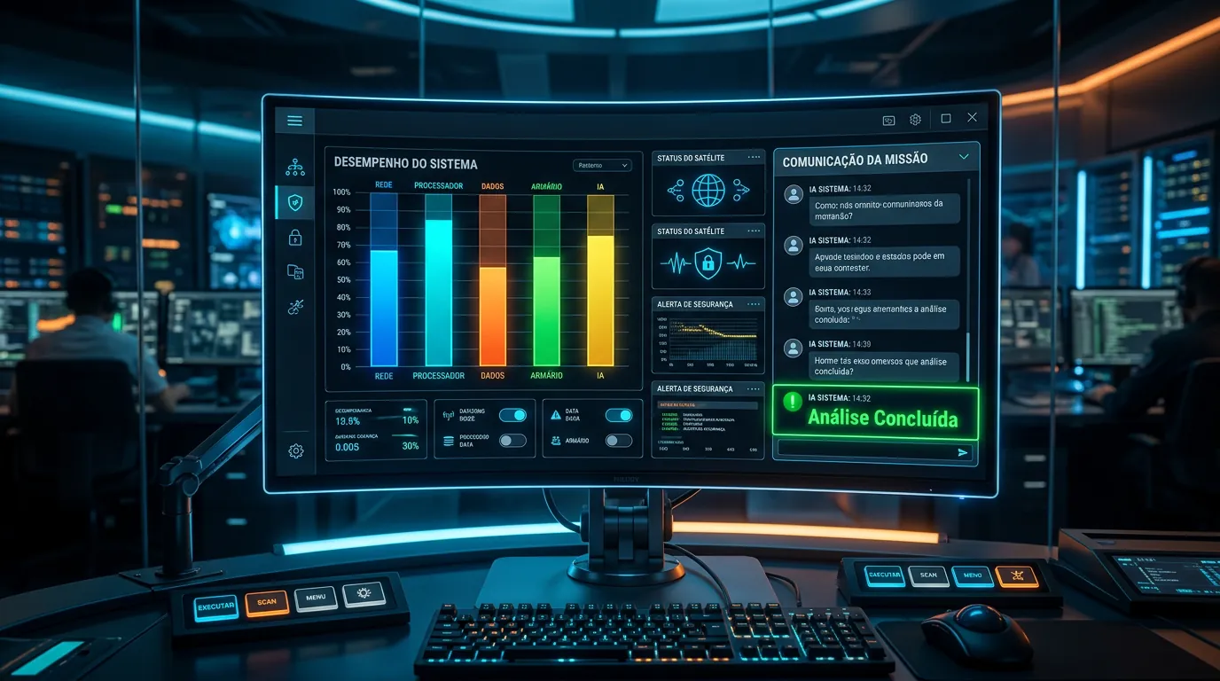 Dashboard de um Agente de IA