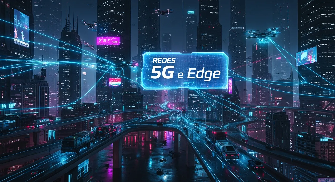 Cidade inteligente com Edge Computing e 5G