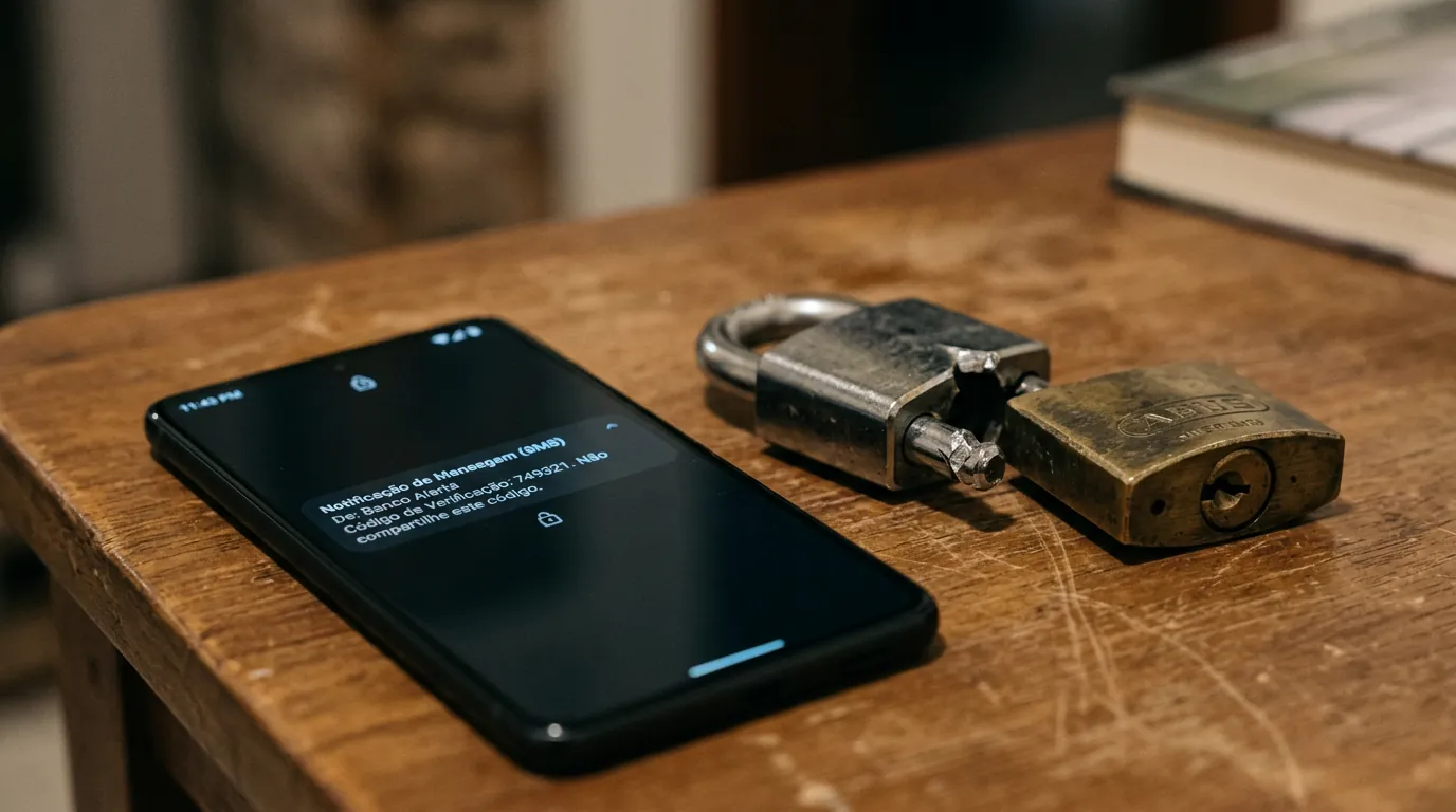 Código SMS vulnerável a ataques