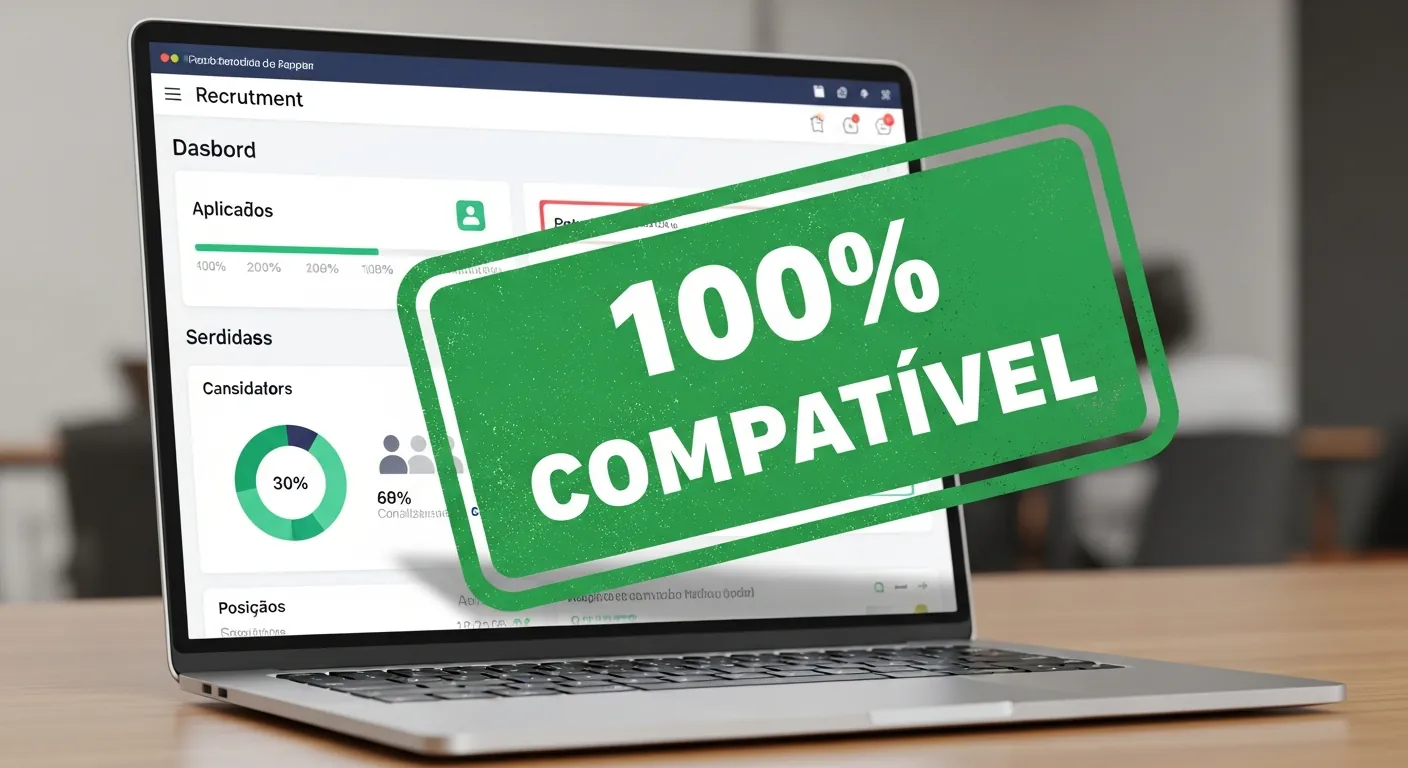 Software ATS aprovando candidato