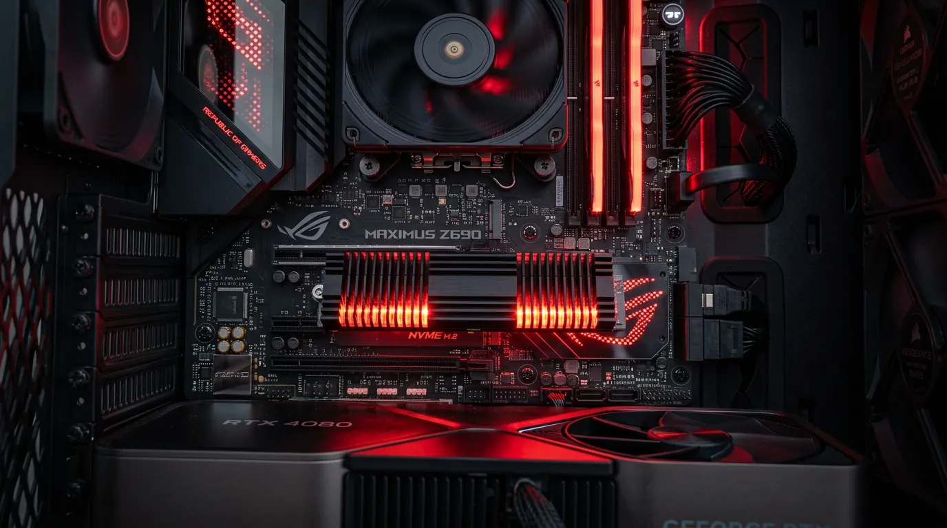 Dissipador de calor para SSD PCIe 5.0
