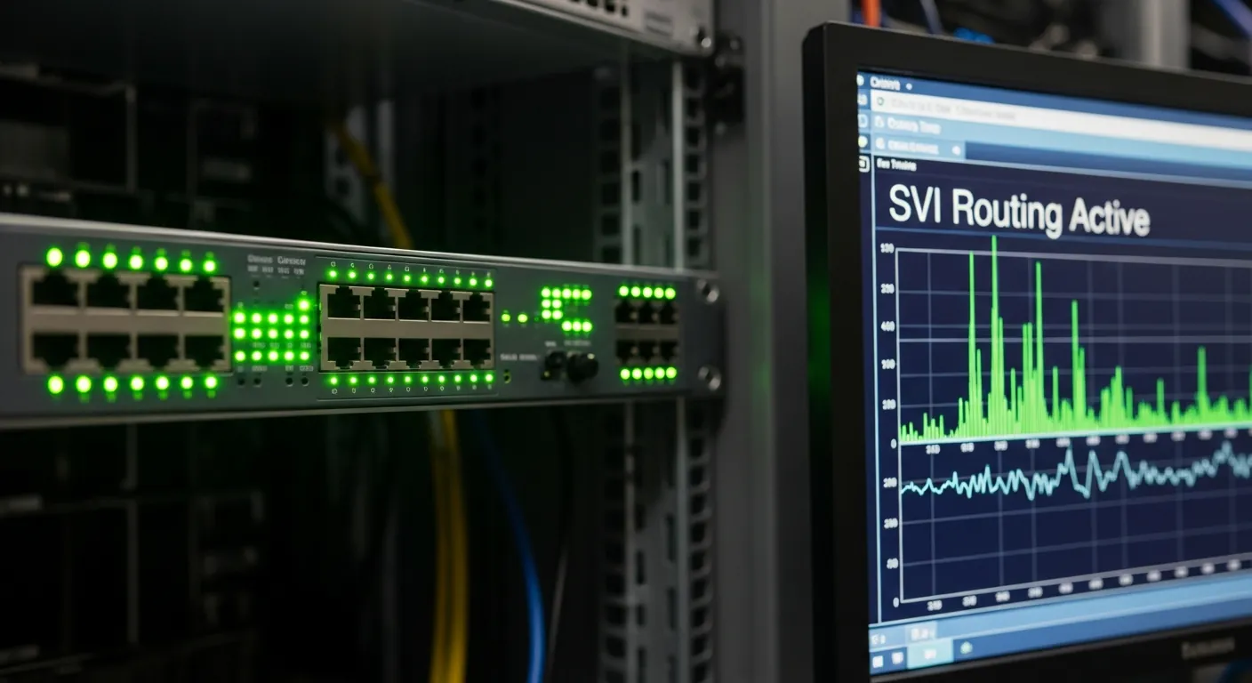Switch Layer 3 realizando roteamento SVI
