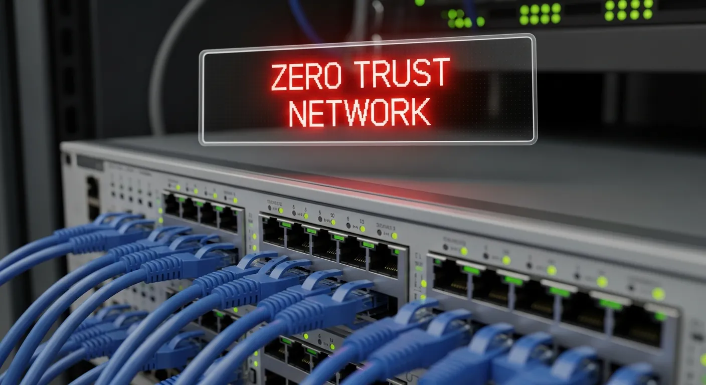 Switch de rede com segurança ZTNA