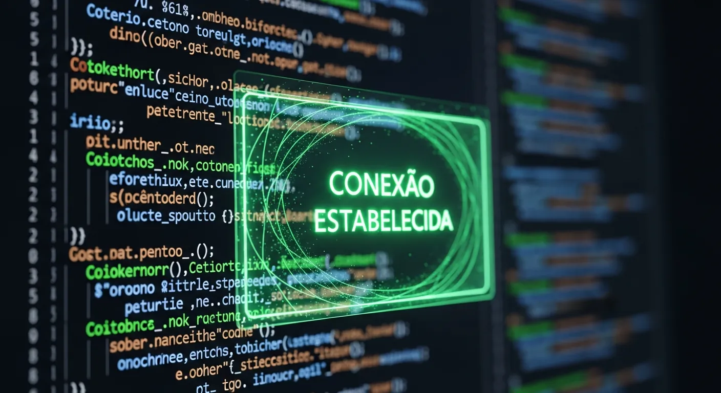 Representação visual do Three-way Handshake do TCP