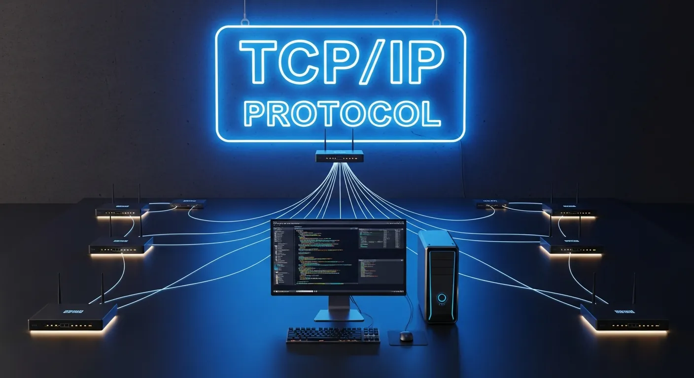 Como o protocolo TCP/IP roteia pacotes