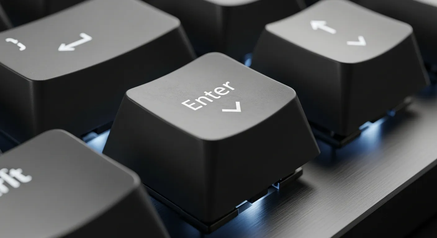 Execução de comandos no teclado