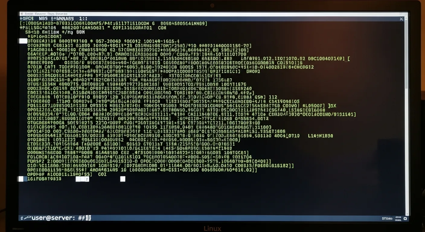Alt Text: Execução de comando mysqlbinlog no terminal